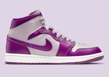 Nike Air Jordan 1 Mid Magenta Grey