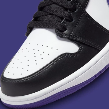 Jordan 1 Mid Court Purple