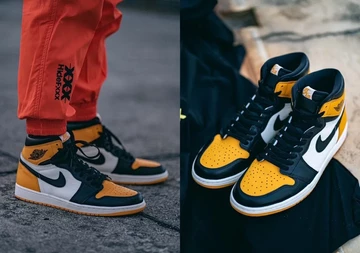 Air Jordan 1 High Yellow Toe