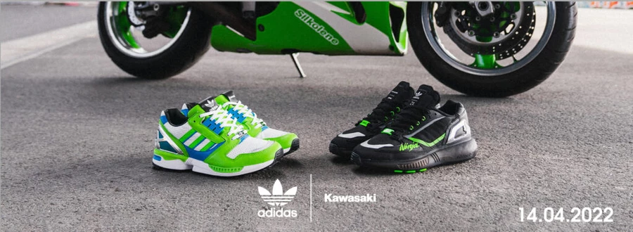 Kawasaki Ninja adidas ZX 8000 GW3358 | Dead Stock