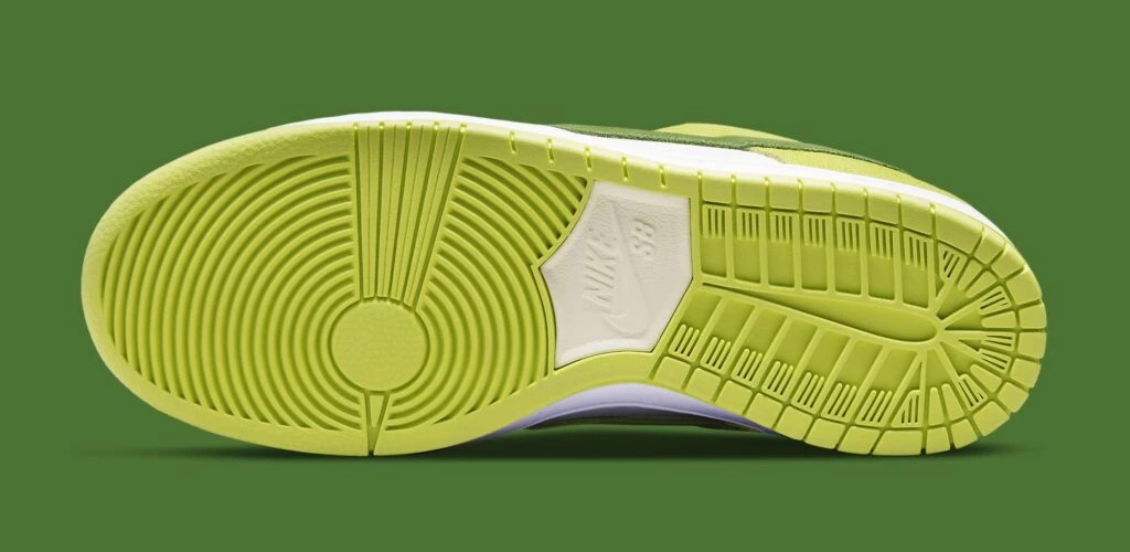 green apple lime green dunk