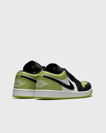 Jordan 1 Low Snakeskin Vivid Green