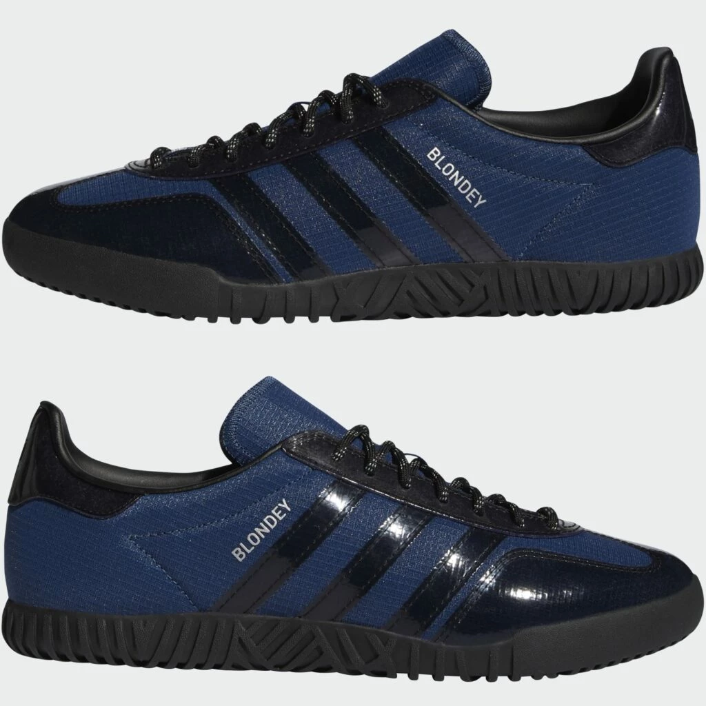 adidas gazelle silver green womens A.B. Gazelle Indoor (Blondey)  Premier