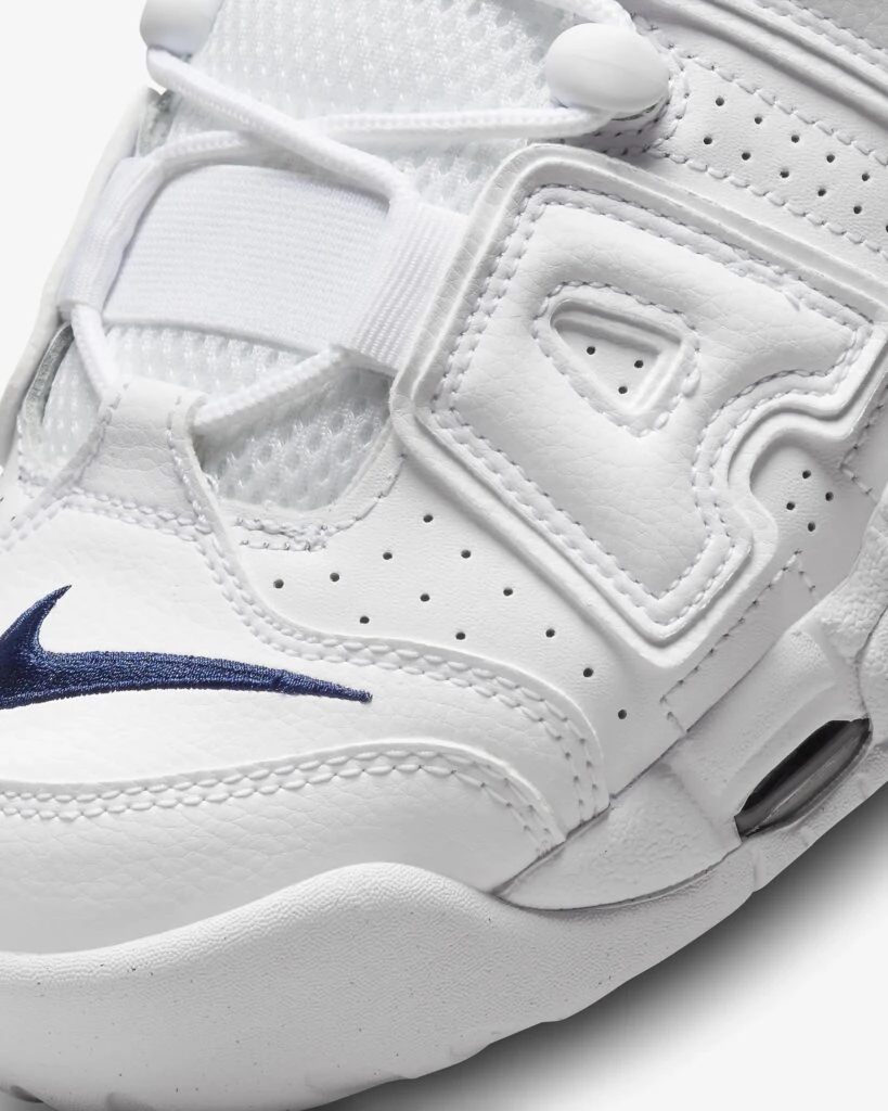 Nike Air More Uptempo White Midnight Navy DH8011-100 | Dead Stock