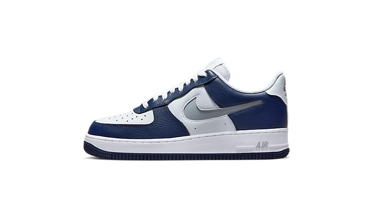 Air Force 1 Cut Out Swoosh Midnight Navy