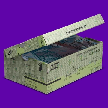 Union LA Nike Dunk Low Court Purple