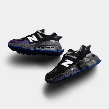 Salehe Bembury New Balance 574 Yurt Black Team Royal