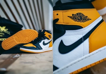 Air Jordan 1 High Yellow Toe
