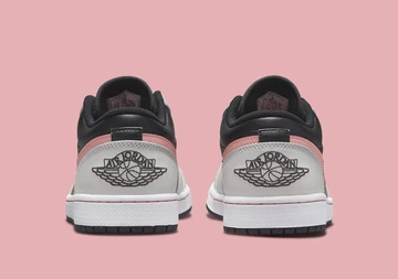 Nike Air Jordan 1 Low Black Grey Pink 553558-062