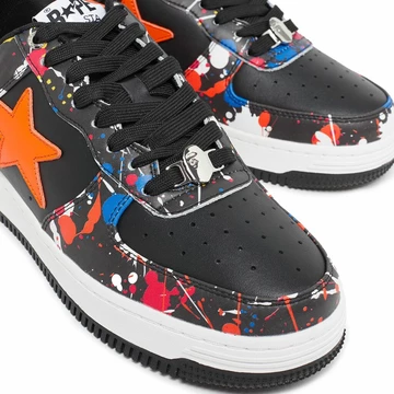 Paint Splatter Black Toebox