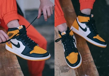 Air Jordan 1 High Yellow Toe - Release am 13. August