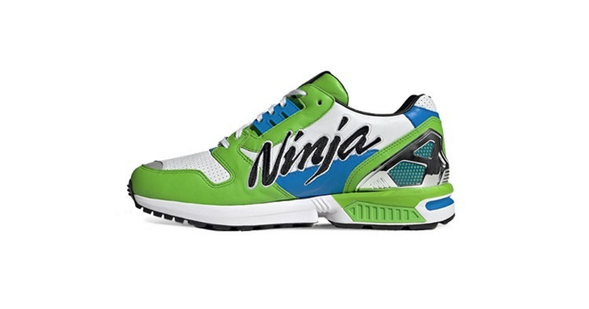 華 adidas x Kawasaki Ninja ZX 8000 sneakers for Men - Green in