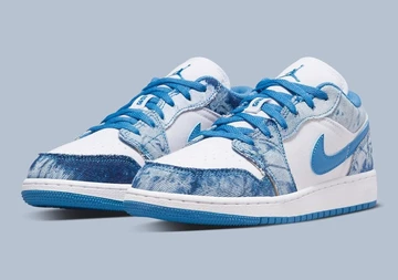 Nike Air Jordan 1 Low Washed Denim
