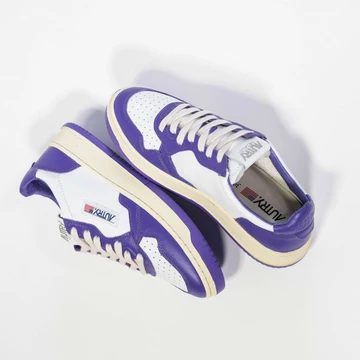 Autry Medalist Purple White