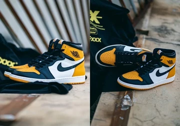 Air Jordan 1 High Yellow Toe - Release am 13. August