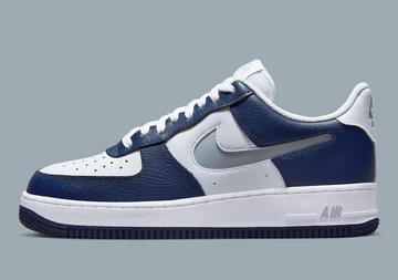 Air Force 1 Cut Out Swoosh Midnight Navy