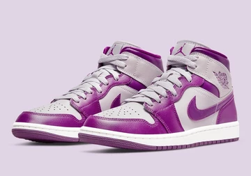 Nike Air Jordan 1 Mid Magenta Grey