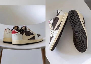 Travis Scott Jordan 1 Low Reverse Mocha