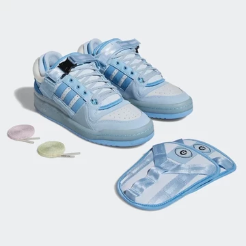 Bad Bunny adidas Forum Low Buckle Blue