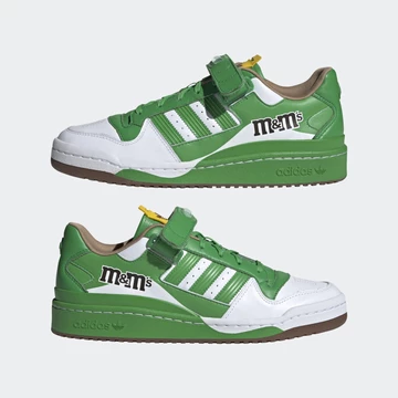 M&Ms adidas Forum Low Green