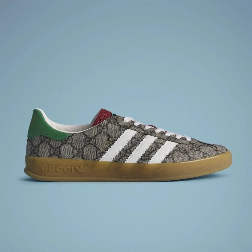 adidas gazelle silver green womens Adidas x Gucci Gazelle Metallic Gold  thankunext.us