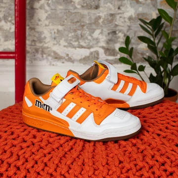 M&Ms adidas Forum Low Orange