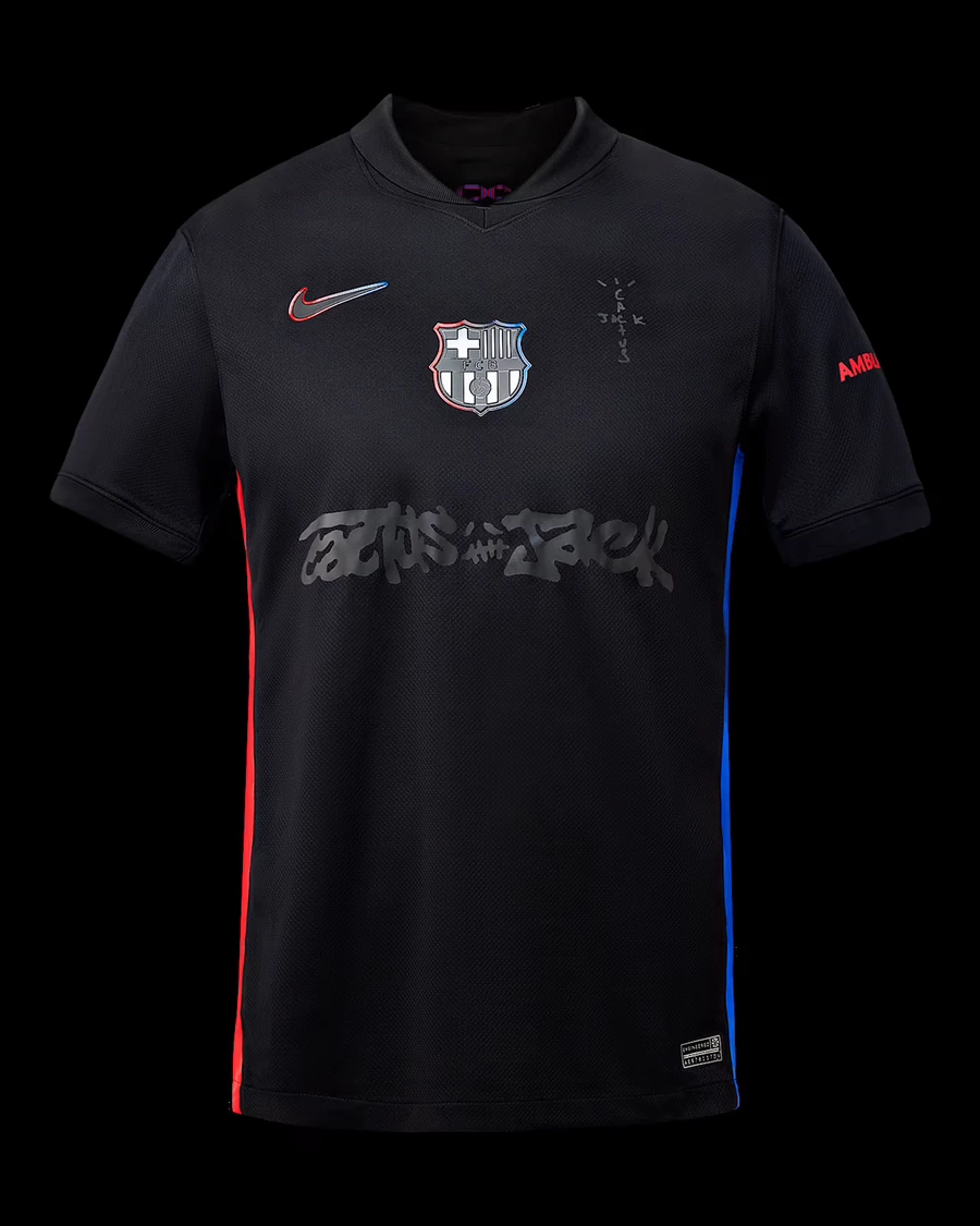 Travis Scott x Nike FC Barcelona 2024/25 Away Jersey IQ8330-010