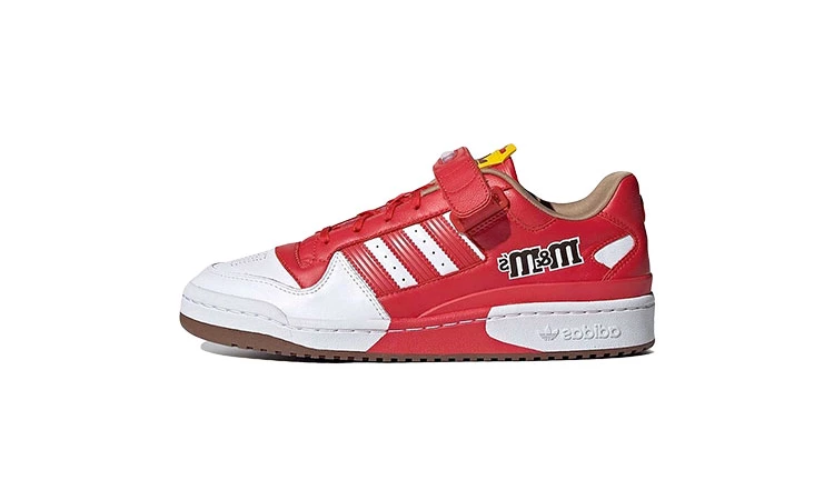 M&Ms adidas Forum Low Red
