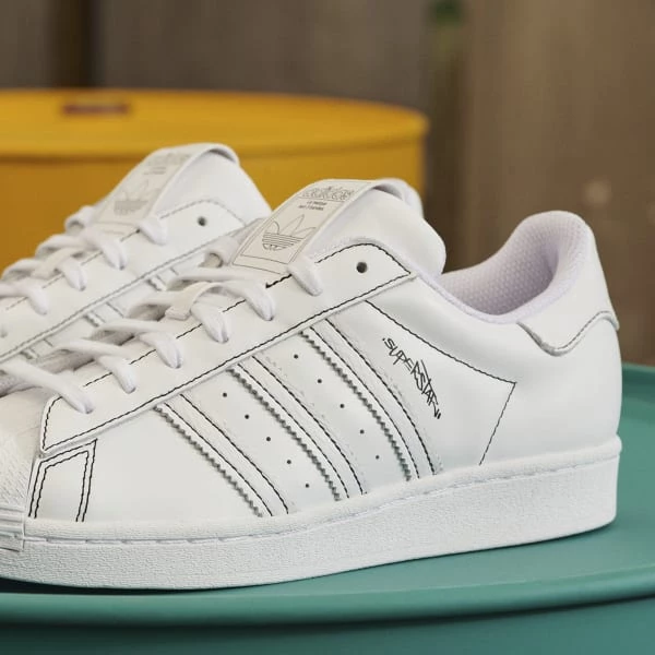 adidas gazelle silver green womens Adidas Superstar ADV 'Duran' Shoes - White / White / White