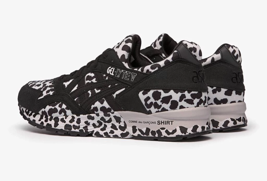 Comme des Garcons Shirt ASICS Gel Lyte V Leopard Black Dead Stock