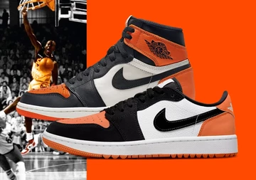 Air Jordan 1 G Shattered Backboard - Vergleich OG
