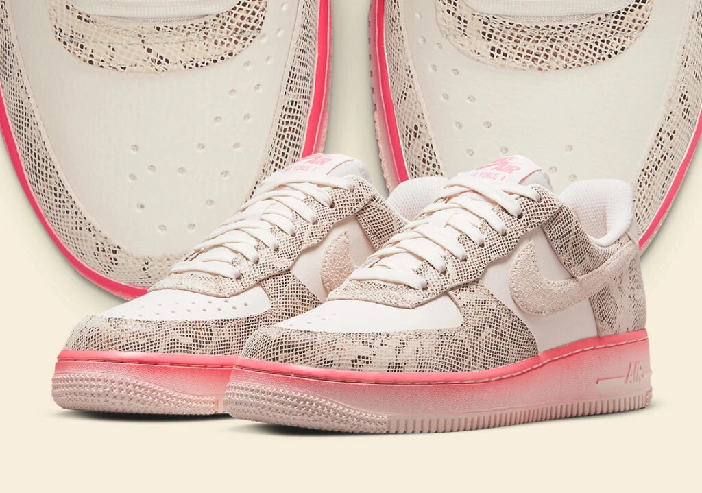 Air Force 1 Pink Snakeskin Dead Stock