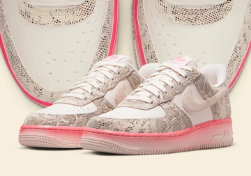 Air Force 1 Pink Snakeskin