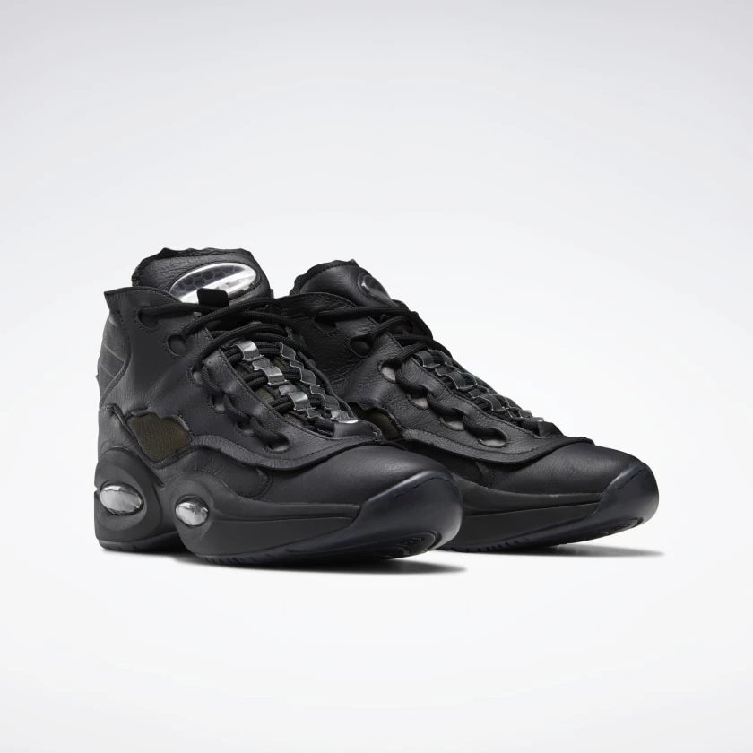 Reebok question mid noir new arrivals
