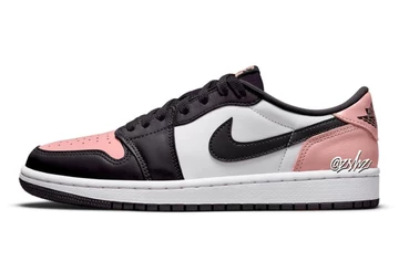 Nike Air Jordan 1 Low Bleached Coral Mock-Up