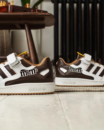 M&Ms adidas Forum Low Brown