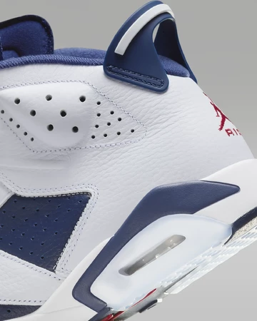 Jordan 6 Olympics 2024 Ferse Detail