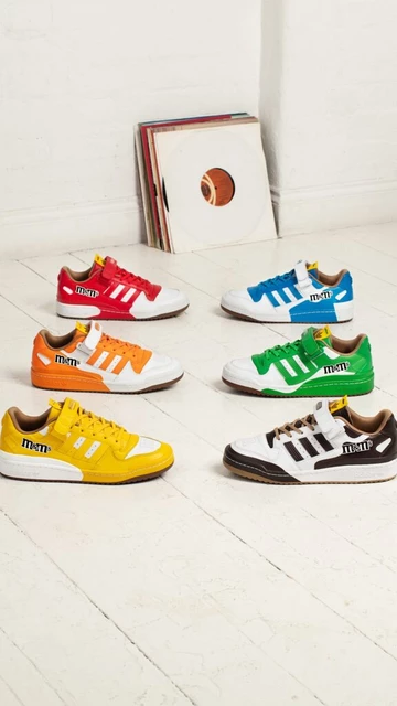 M&Ms adidas Forum Low Brown
