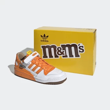 M&Ms adidas Forum Low Orange