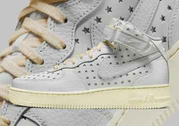 Air Force 1 Mid Star Shaped