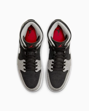 Jordan 1 Mid Elephant Print