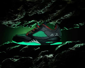 CLOT Jordan 5 Low Jade