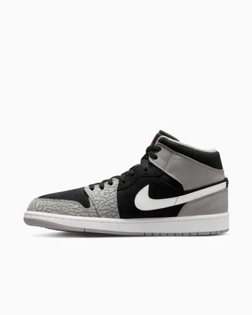 Jordan 1 Mid Elephant Print