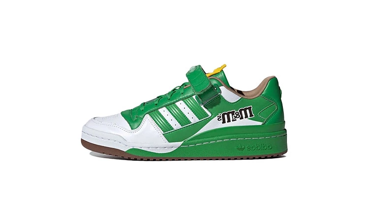 M&Ms adidas Forum Low Green