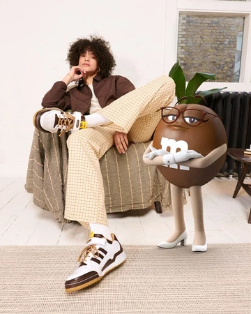 M&Ms adidas Forum Low Brown