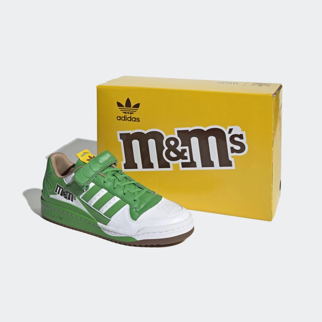M&M's adidas Forum Low Green GY6314 Dead Stock