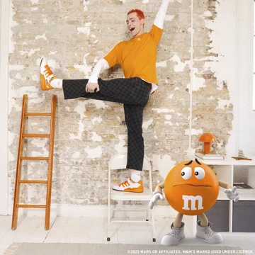 M&Ms adidas Forum Low Orange