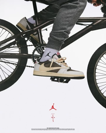 Travis Scott Jordan 1 Low Reverse Mocha