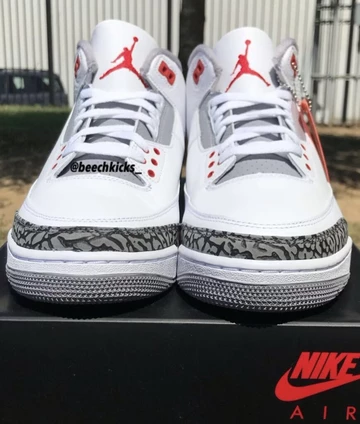 Air Jordan 3 Fire Red