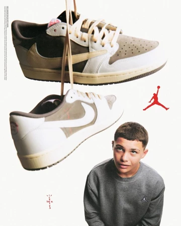 Travis Scott Jordan 1 Low Reverse Mocha